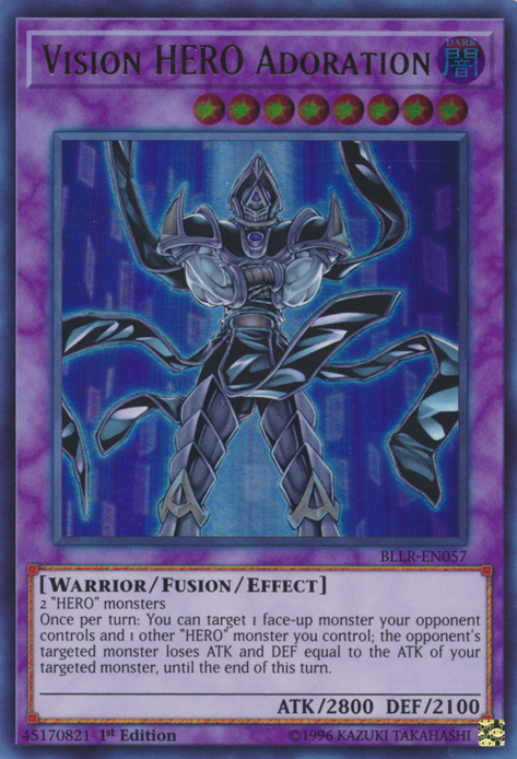 Vision HERO Adoration [BLLR-EN057] Ultra Rare | Pegasus Games WI