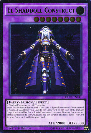 El Shaddoll Construct (UTR) [DUEA-EN049] Ultimate Rare | Pegasus Games WI