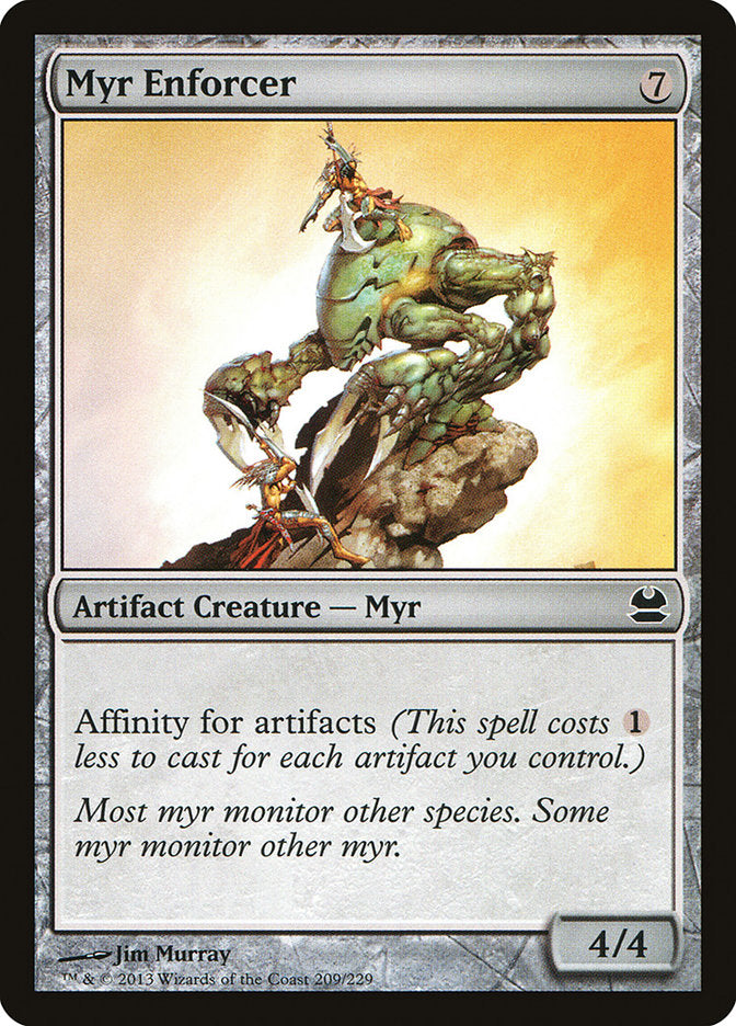 Myr Enforcer [Modern Masters] | Pegasus Games WI