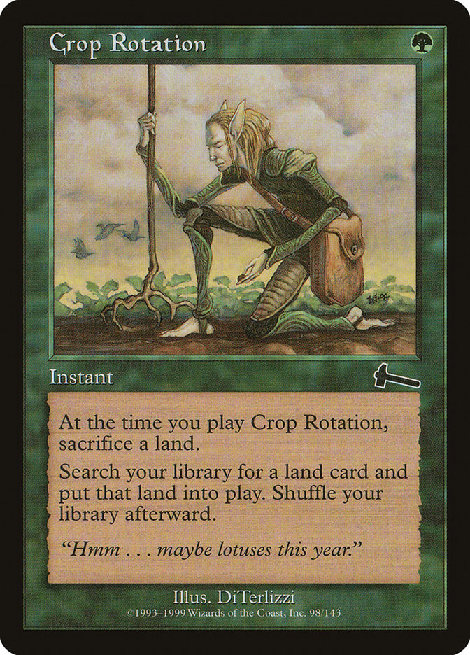 Crop Rotation [Urza's Legacy] | Pegasus Games WI