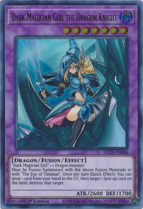 Dark Magician Girl the Dragon Knight [DLCS-EN006] Ultra Rare | Pegasus Games WI