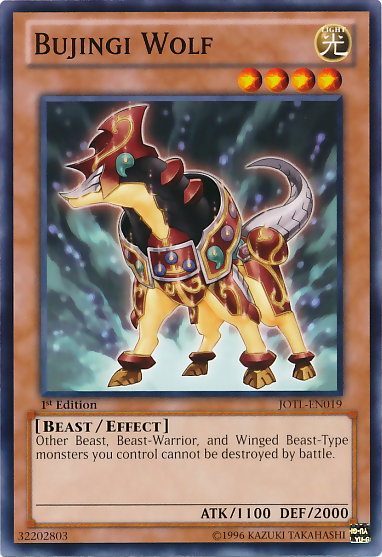 Bujingi Wolf [JOTL-EN019] Common | Pegasus Games WI