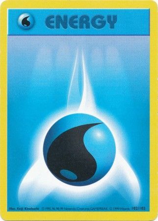 Water Energy (102/102) [Base Set Shadowless Unlimited] | Pegasus Games WI