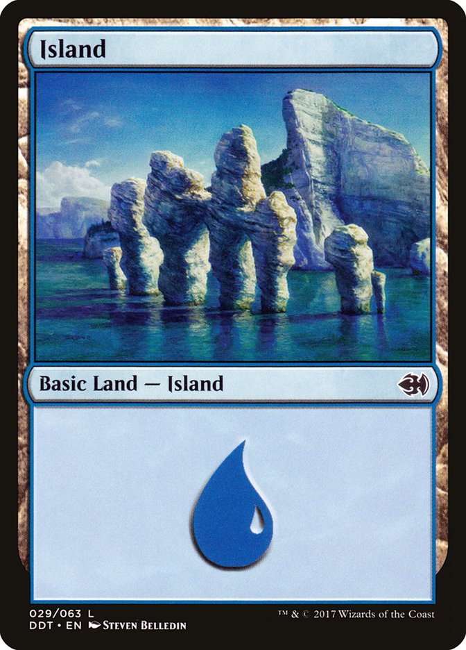 Island (29) [Duel Decks: Merfolk vs. Goblins] | Pegasus Games WI