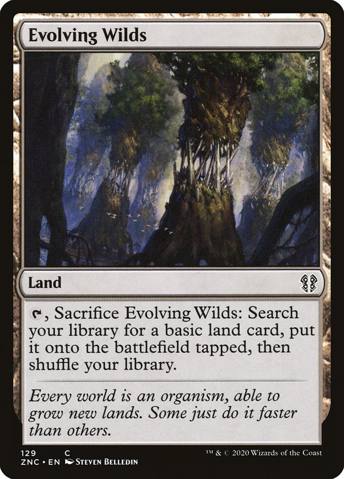 Evolving Wilds [Zendikar Rising Commander] | Pegasus Games WI