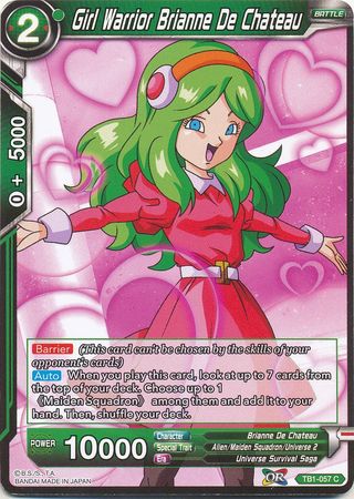 Girl Warrior Brianne De Chateau [TB1-057] | Pegasus Games WI