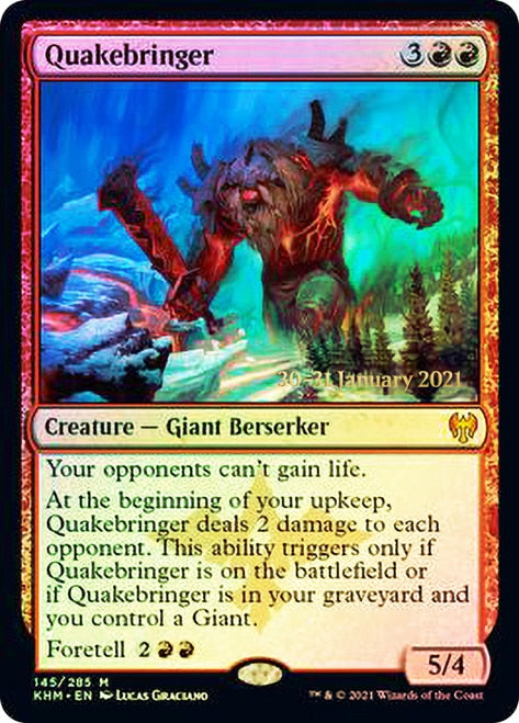 Quakebringer [Kaldheim Prerelease Promos] | Pegasus Games WI