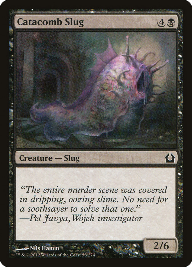 Catacomb Slug [Return to Ravnica] | Pegasus Games WI