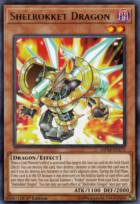 Shelrokket Dragon [MP18-EN175] Rare | Pegasus Games WI