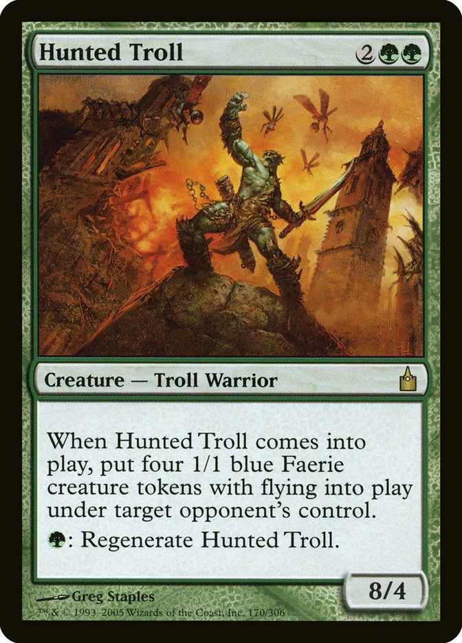 Hunted Troll [Ravnica: City of Guilds] | Pegasus Games WI