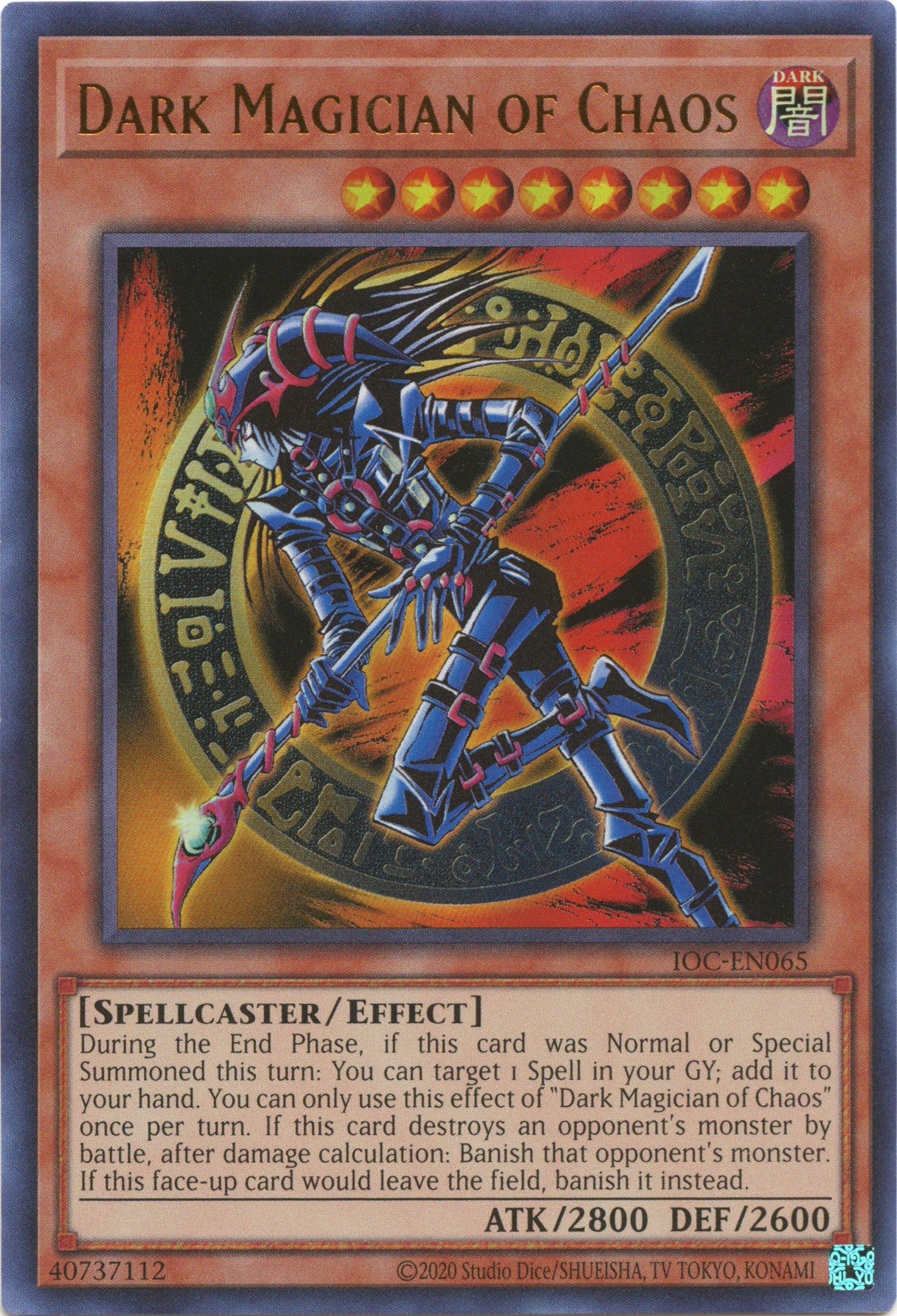 Dark Magician of Chaos (25th Anniversary) [IOC-EN065] Ultra Rare | Pegasus Games WI