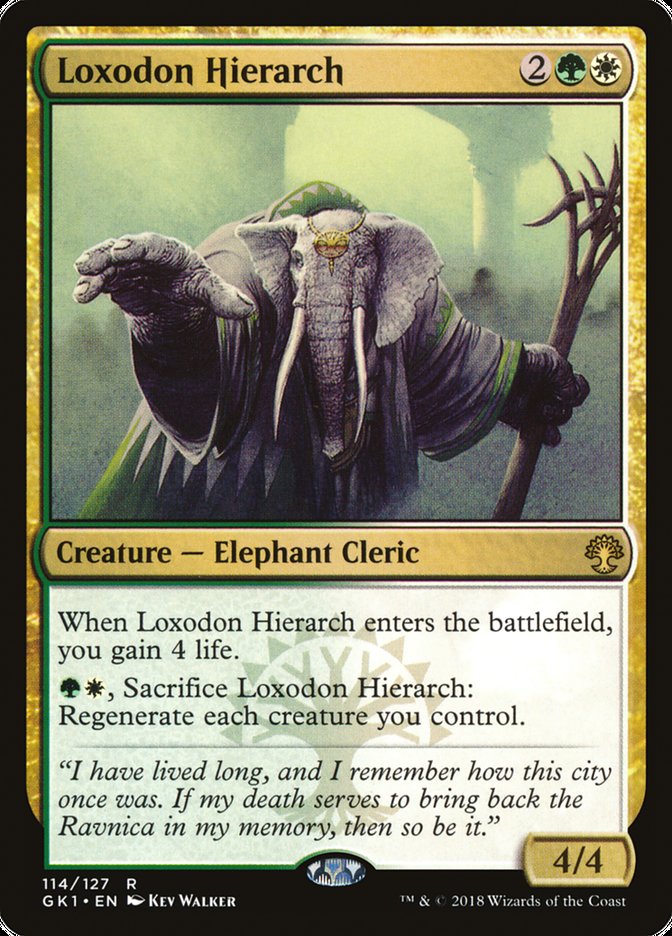 Loxodon Hierarch [Guilds of Ravnica Guild Kit] | Pegasus Games WI