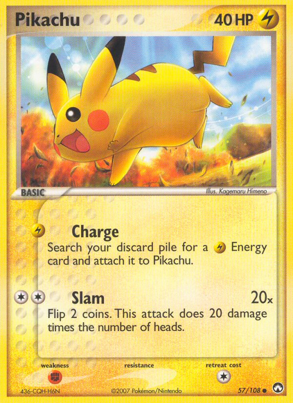 Pikachu (57/108) [EX: Power Keepers] | Pegasus Games WI