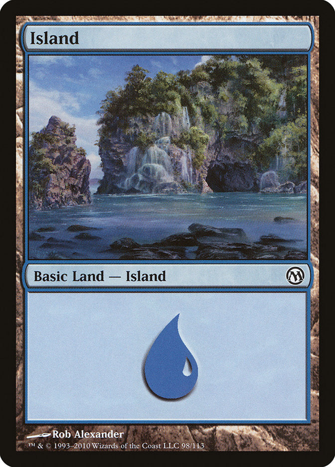 Island (98) [Duels of the Planeswalkers] | Pegasus Games WI