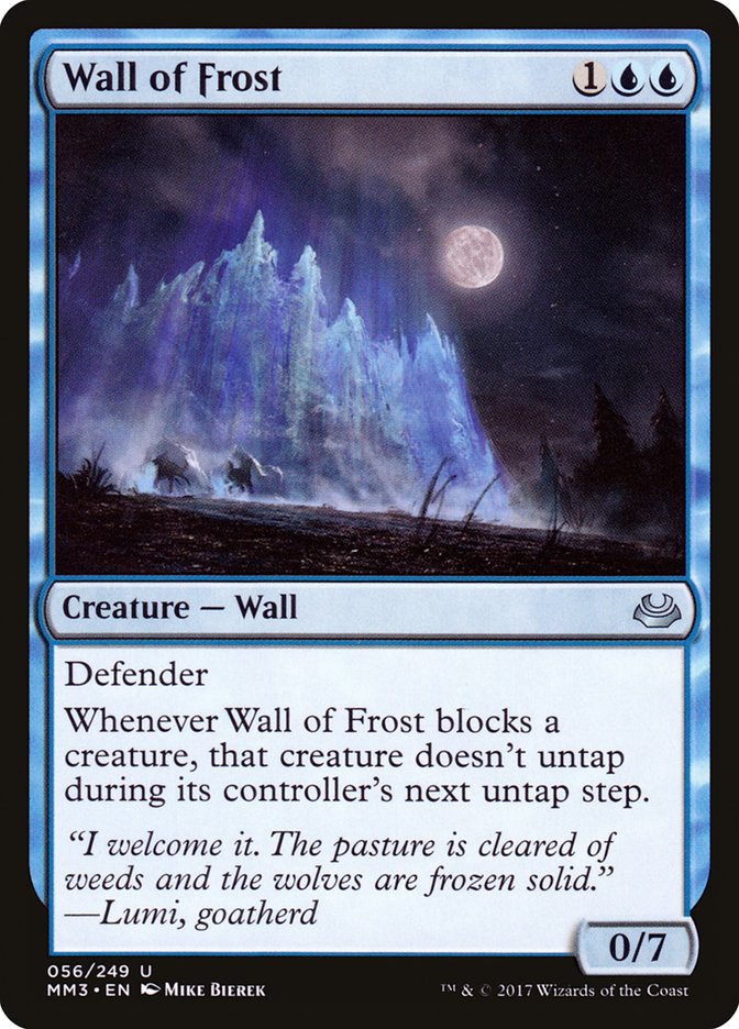 Wall of Frost [Modern Masters 2017] | Pegasus Games WI