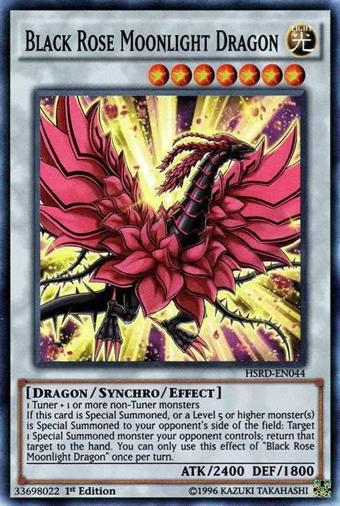 Black Rose Moonlight Dragon [HSRD-EN044] Super Rare | Pegasus Games WI