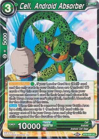 Cell, Android Absorber [BT9-039] | Pegasus Games WI