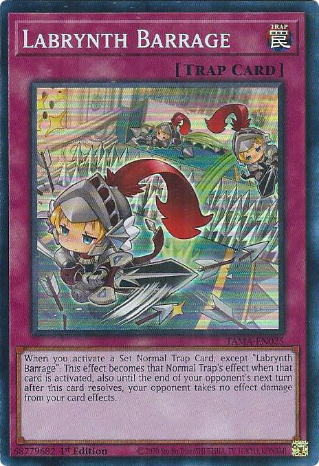 Labrynth Barrage [TAMA-EN025] Super Rare | Pegasus Games WI