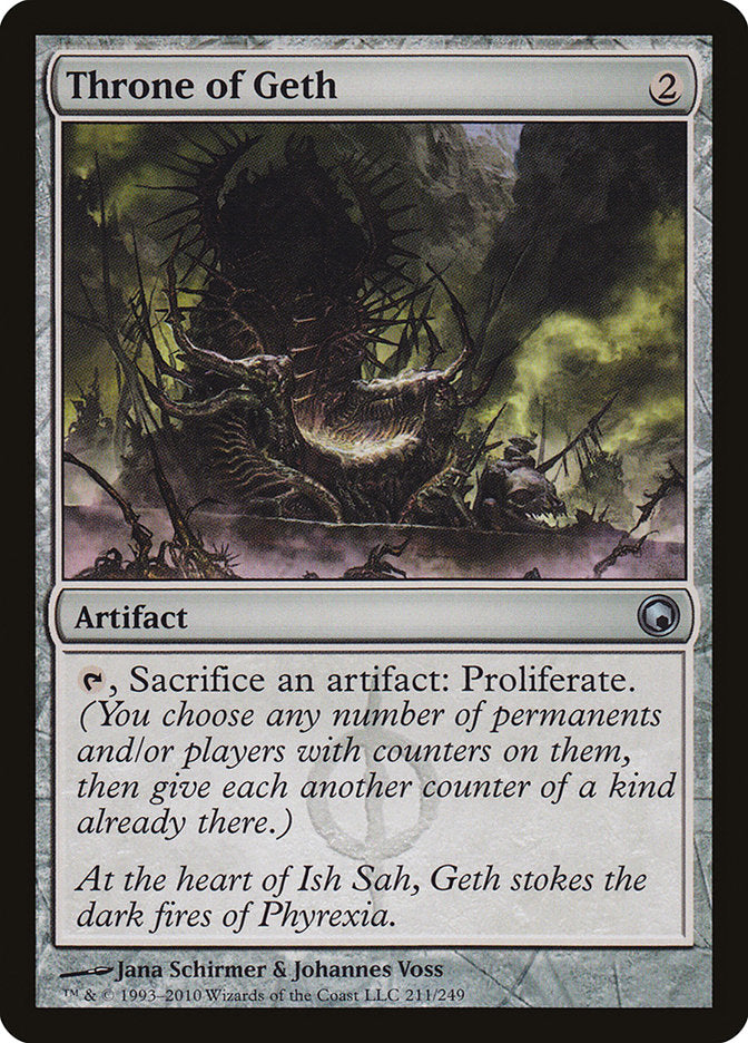 Throne of Geth [Scars of Mirrodin] | Pegasus Games WI