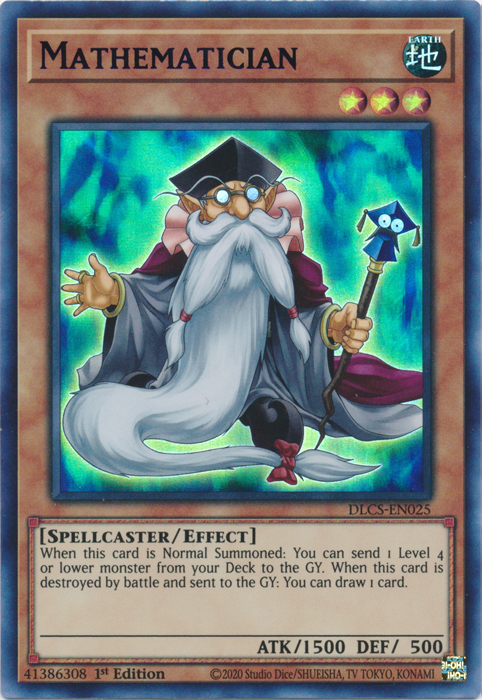 Mathematician (Blue) [DLCS-EN025] Ultra Rare | Pegasus Games WI