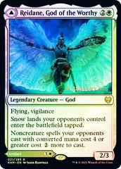 Reidane, God of the Worthy // Valkmira, Protector's Shield [Kaldheim Prerelease Promos] | Pegasus Games WI