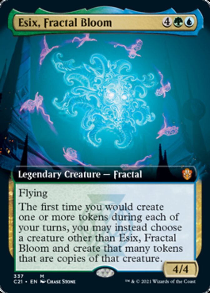 Esix, Fractal Bloom (Extended Art) [Commander 2021] | Pegasus Games WI