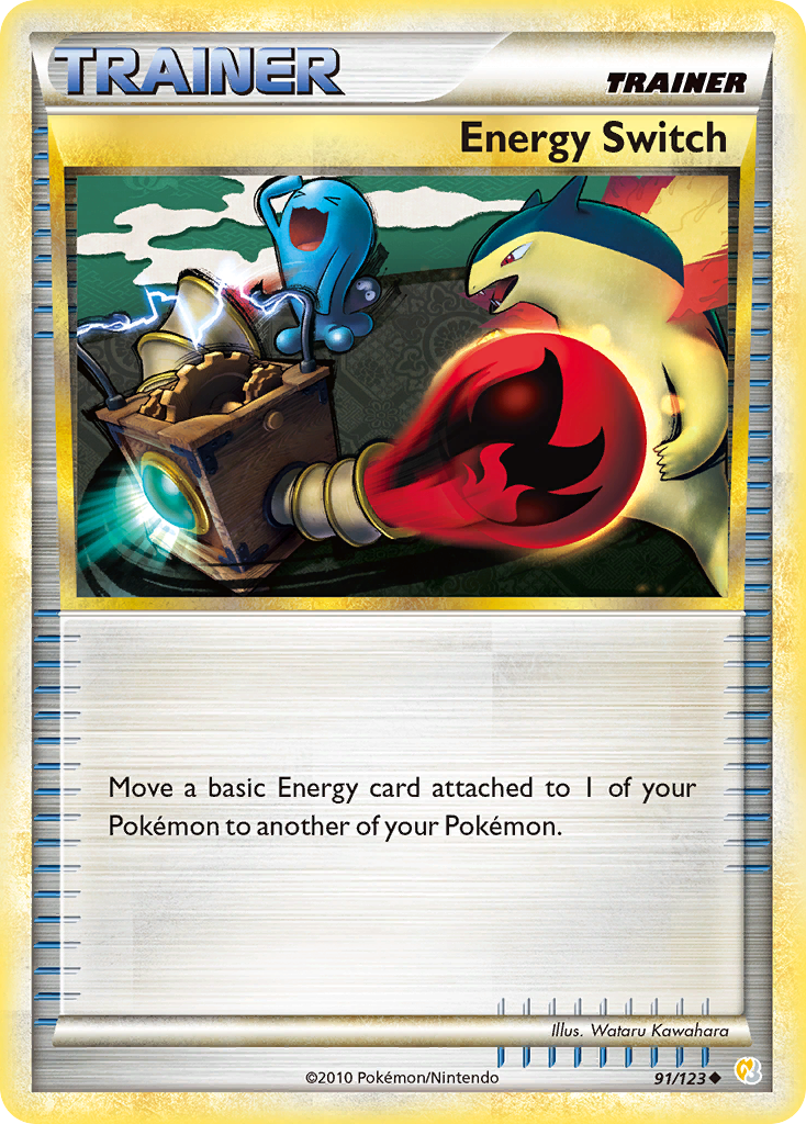 Energy Switch (91/123) [HeartGold & SoulSilver: Base Set] | Pegasus Games WI