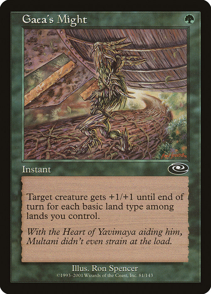 Gaea's Might [Planeshift] | Pegasus Games WI