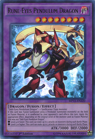 Rune-Eyes Pendulum Dragon [MP15-EN220] Ultra Rare | Pegasus Games WI