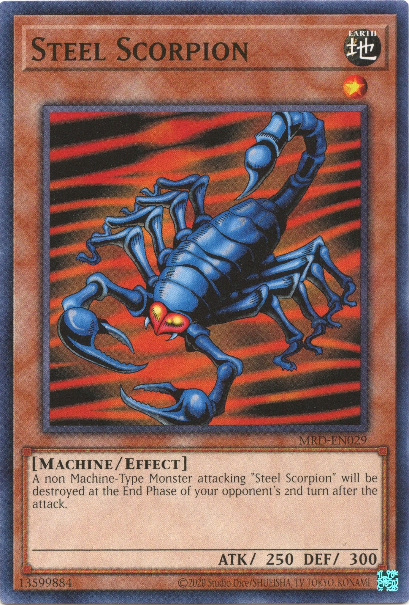 Steel Scorpion (25th Anniversary) [MRD-EN029] Common | Pegasus Games WI