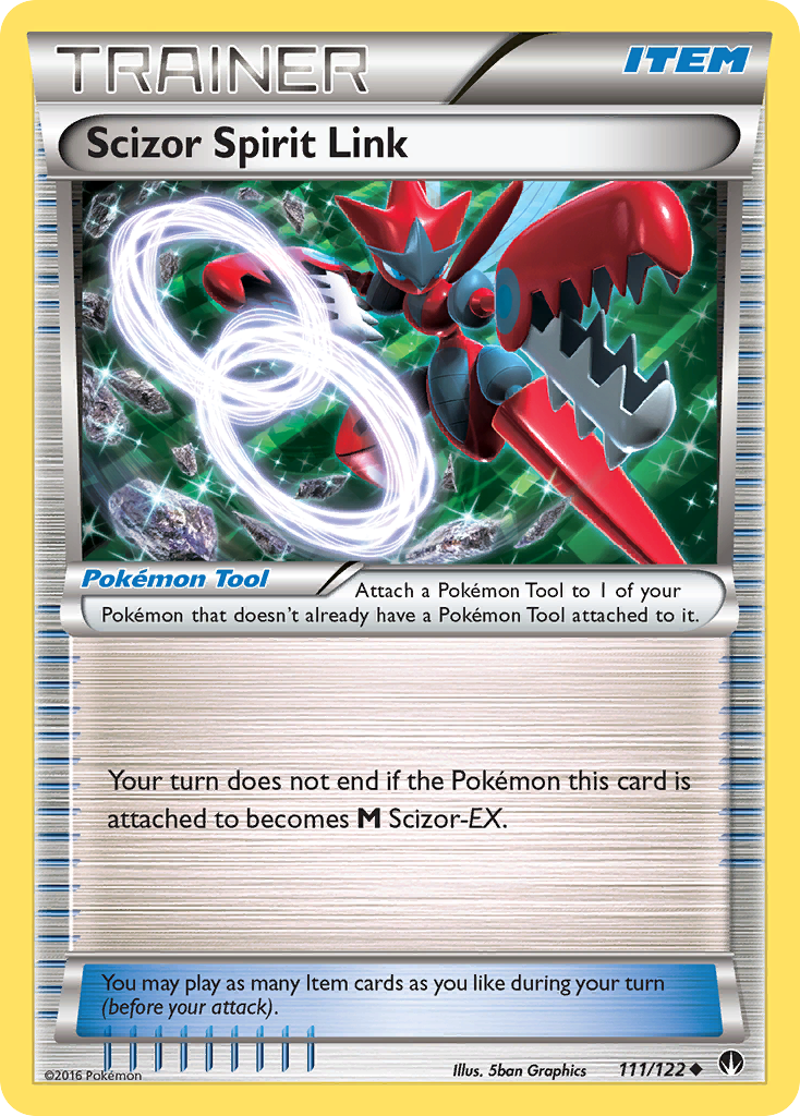 Scizor Spirit Link (111/122) [XY: BREAKpoint] | Pegasus Games WI