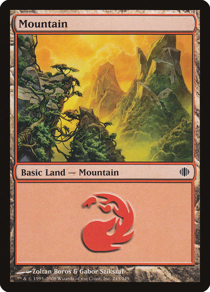 Mountain (245) [Shards of Alara] | Pegasus Games WI