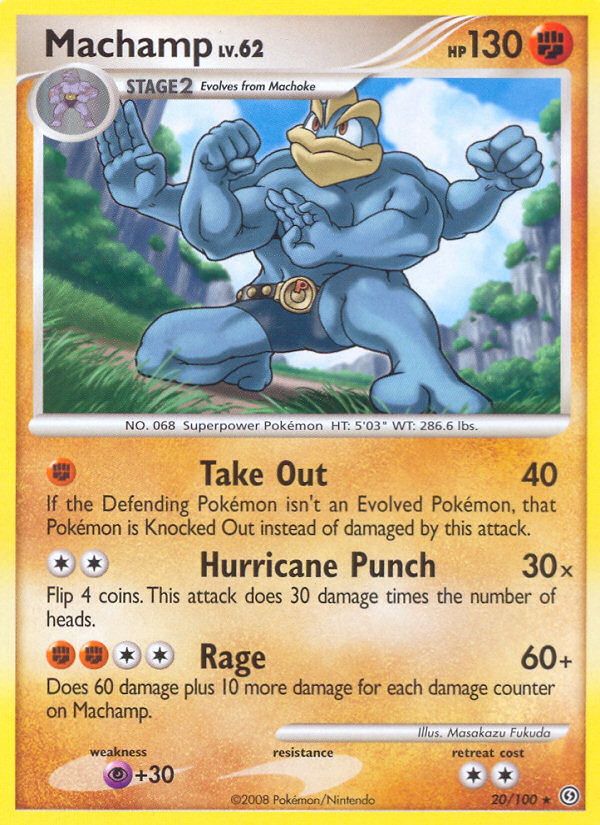 Machamp (20/100) [Diamond & Pearl: Stormfront] | Pegasus Games WI