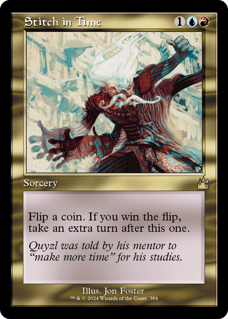 Stitch in Time (Retro Frame) [Ravnica Remastered] | Pegasus Games WI