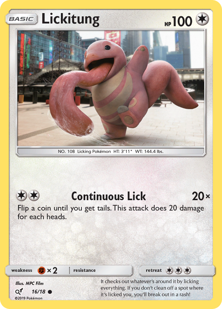 Lickitung (16/18) [Sun & Moon: Detective Pikachu] | Pegasus Games WI