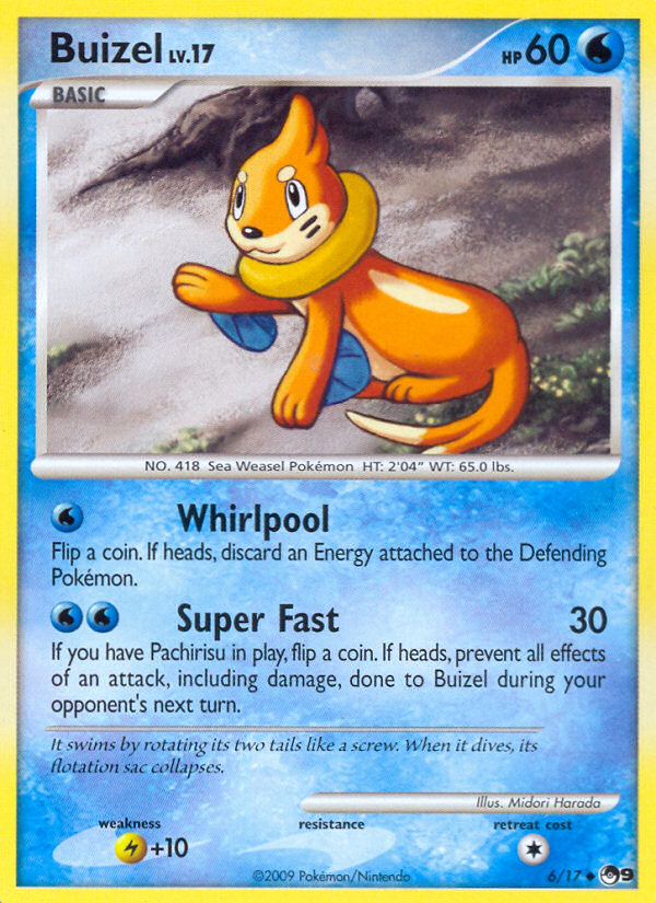 Buizel (6/17) [POP Series 9] | Pegasus Games WI