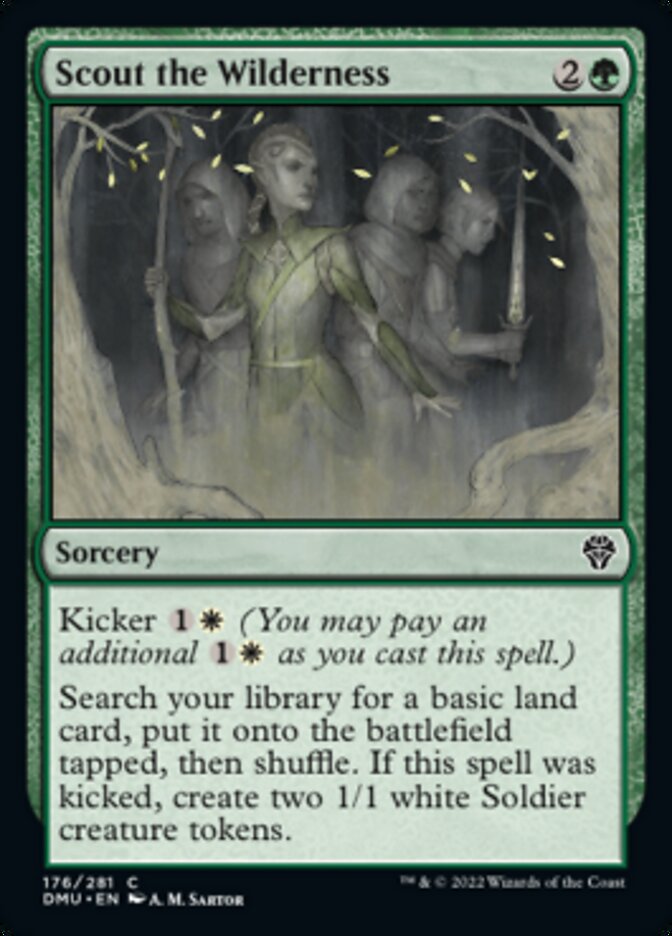 Scout the Wilderness [Dominaria United] | Pegasus Games WI