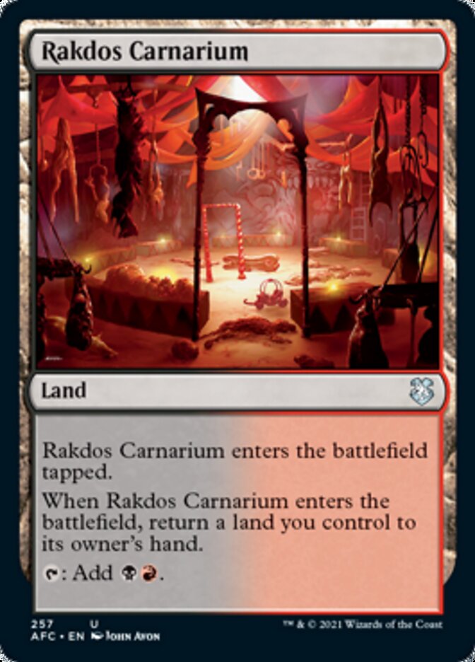 Rakdos Carnarium [Dungeons & Dragons: Adventures in the Forgotten Realms Commander] | Pegasus Games WI