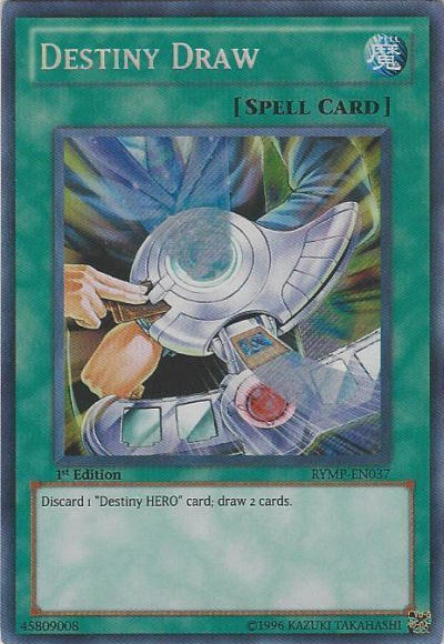 Destiny Draw [RYMP-EN037] Secret Rare | Pegasus Games WI