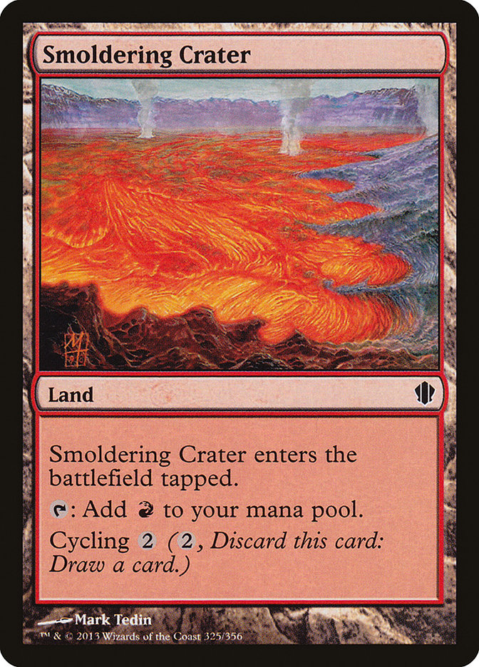 Smoldering Crater [Commander 2013] | Pegasus Games WI