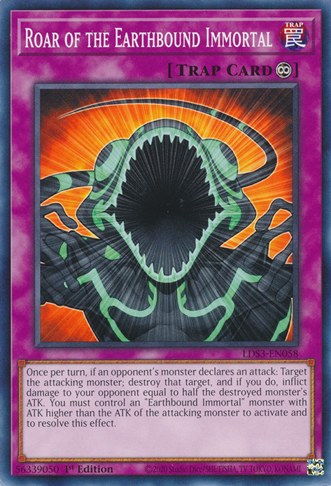Roar of the Earthbound Immortal [LDS3-EN058] Common | Pegasus Games WI