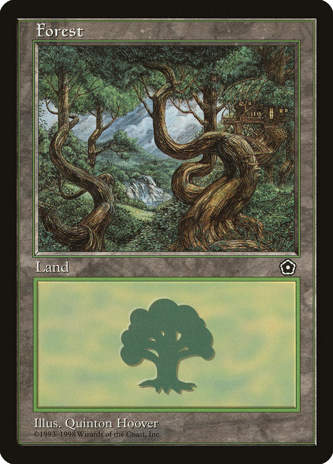 Forest (Treehouse on Right / Green Signature) [Portal Second Age] | Pegasus Games WI