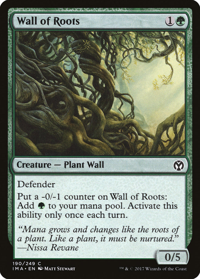 Wall of Roots [Iconic Masters] | Pegasus Games WI