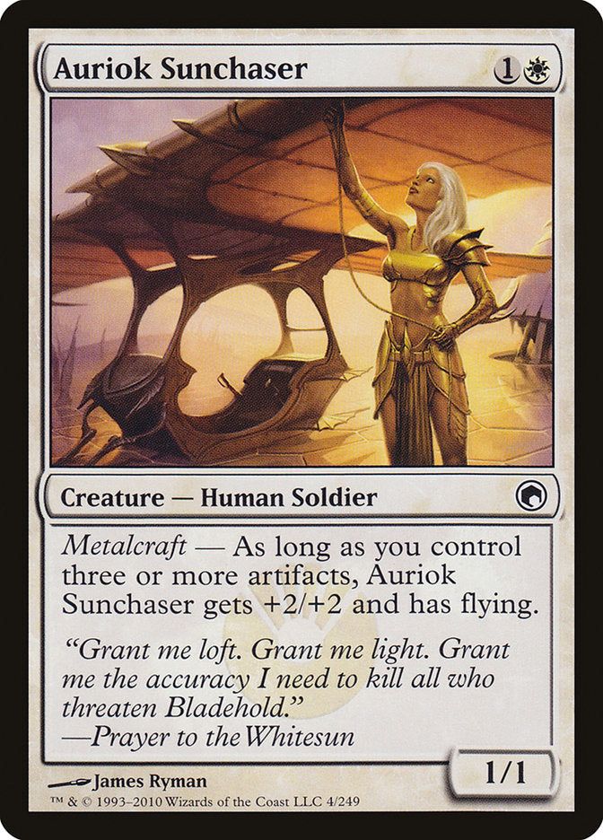 Auriok Sunchaser [Scars of Mirrodin] | Pegasus Games WI