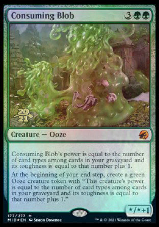 Consuming Blob [Innistrad: Midnight Hunt Prerelease Promos] | Pegasus Games WI