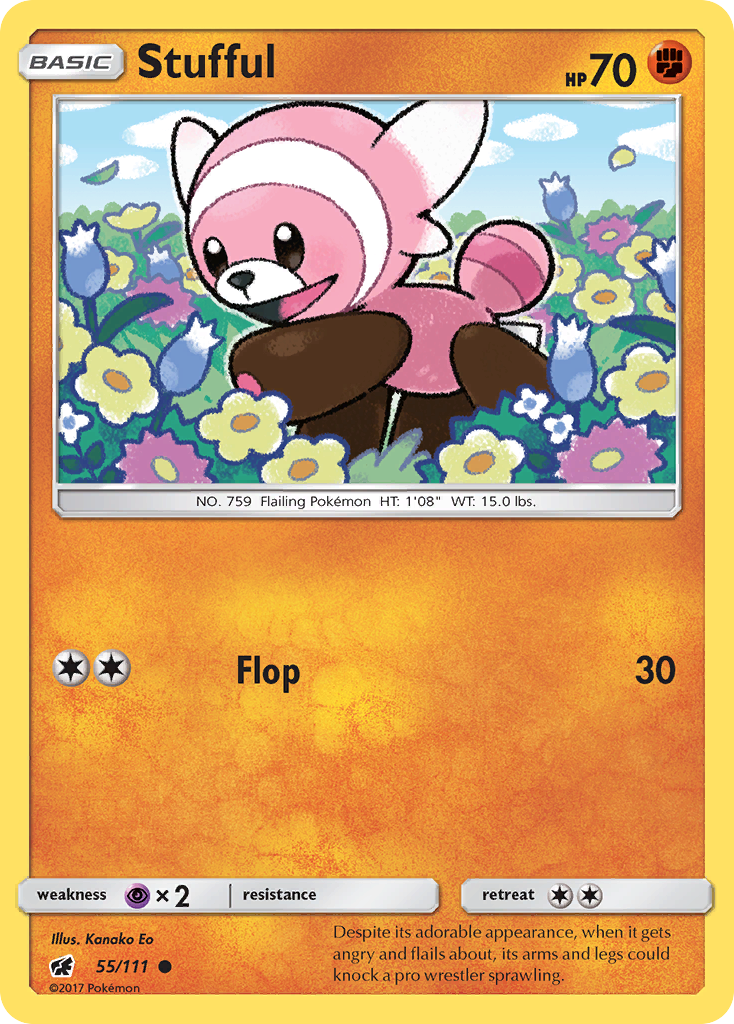 Stufful (55/111) [Sun & Moon: Crimson Invasion] | Pegasus Games WI