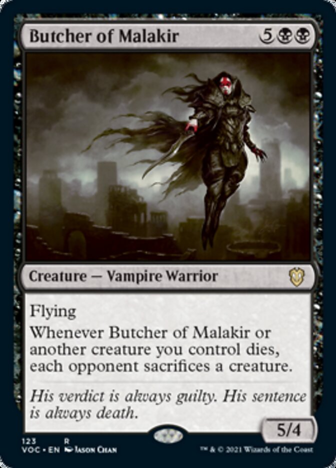 Butcher of Malakir [Innistrad: Crimson Vow Commander] | Pegasus Games WI