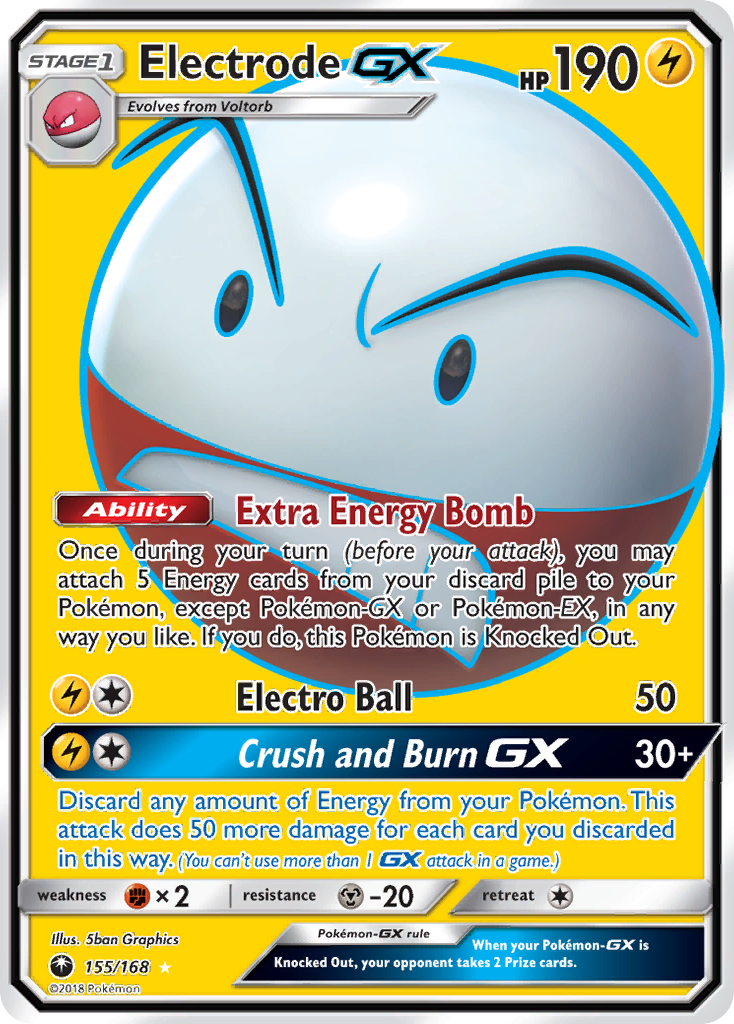 Electrode GX (155/168) [Sun & Moon: Celestial Storm] | Pegasus Games WI