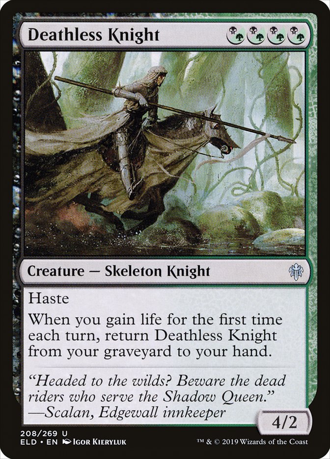 Deathless Knight [Throne of Eldraine] | Pegasus Games WI