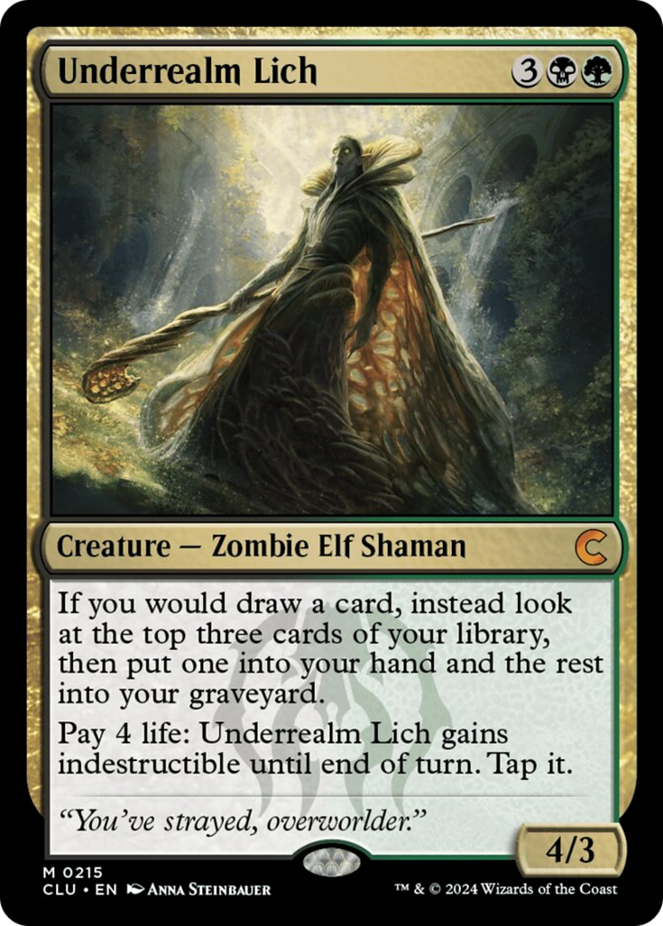Underrealm Lich [Ravnica: Clue Edition] | Pegasus Games WI